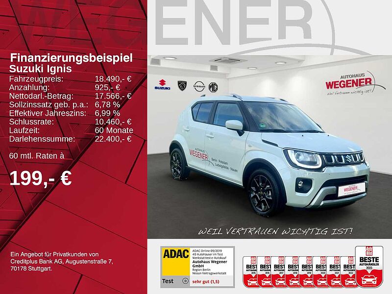 Suzuki Ignis COMFORT HYBRID SITZH LED KLIMA