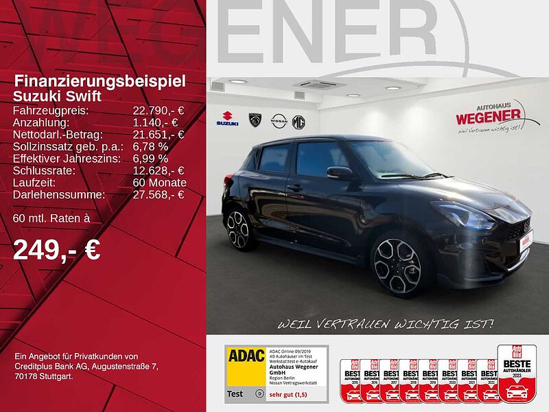 Suzuki Swift SPORT | 129 PS | ALU | NAVI | KLIMA | TOP