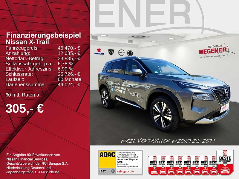 Nissan X-Trail 1.5 VC-T e-POWER 204 PS