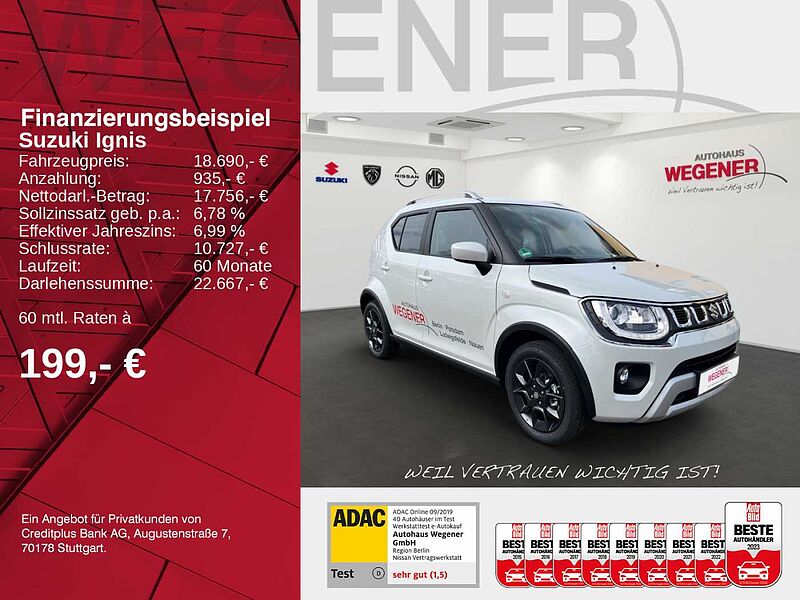 Suzuki Ignis COMFORT HYBRID SITZH LED KLIMA