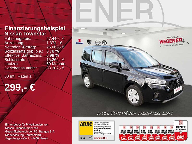 Nissan Townstar KOMBI N-CONNECTA L1 DIG-T 130 6MT 2ST