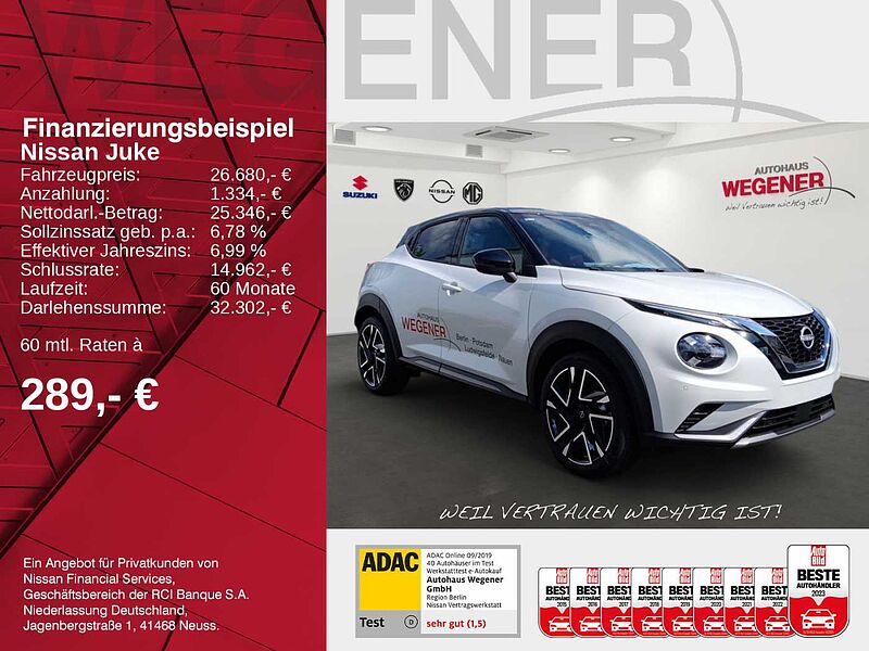 Nissan Juke 1.0 DIG-T 114 PS 6MT