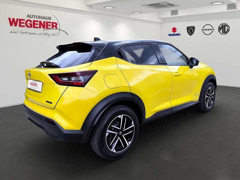 Nissan Juke N-CONNECTA 1.6 HYBRID 143 PS 4AMT 2-Farbenlackierung, Intelligente Fahrerassiste