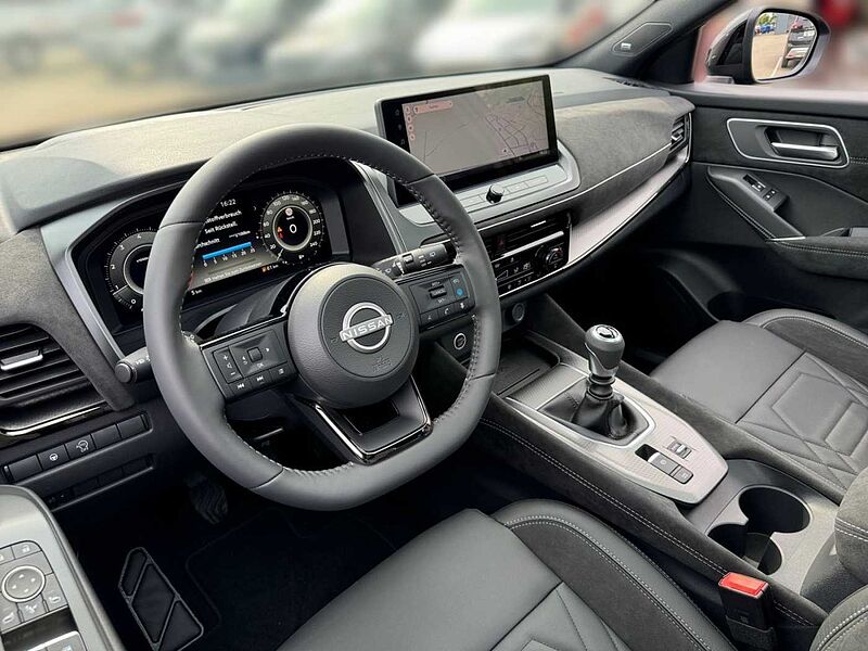 Nissan Qashqai 1.3 DIG-T MHEV  20'LM-Felgen Carplay Google-Automotiove  Alcantara/ Ledersitze s