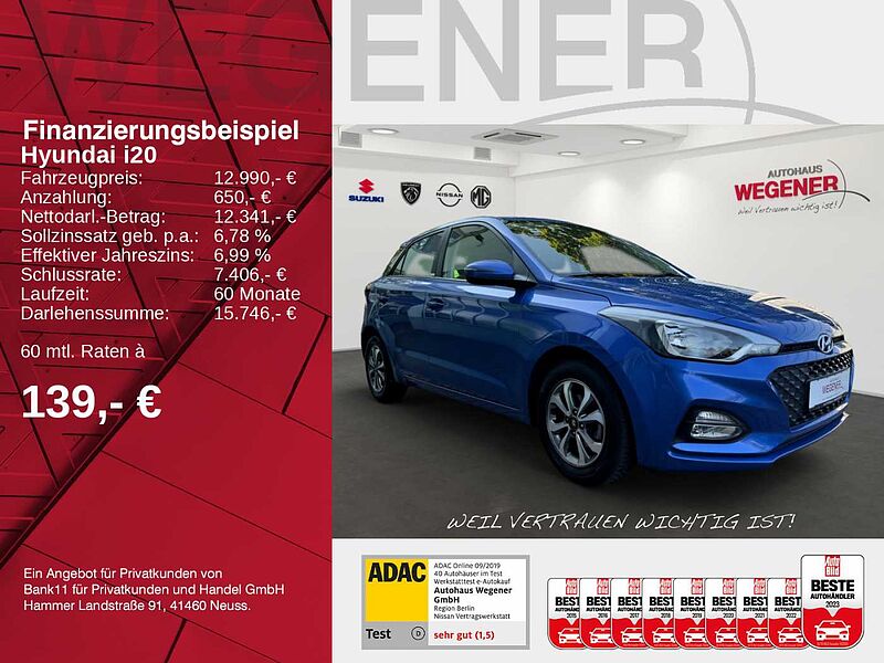 Hyundai i20 1.2 MT / Allwetter / KLIMA / ALU