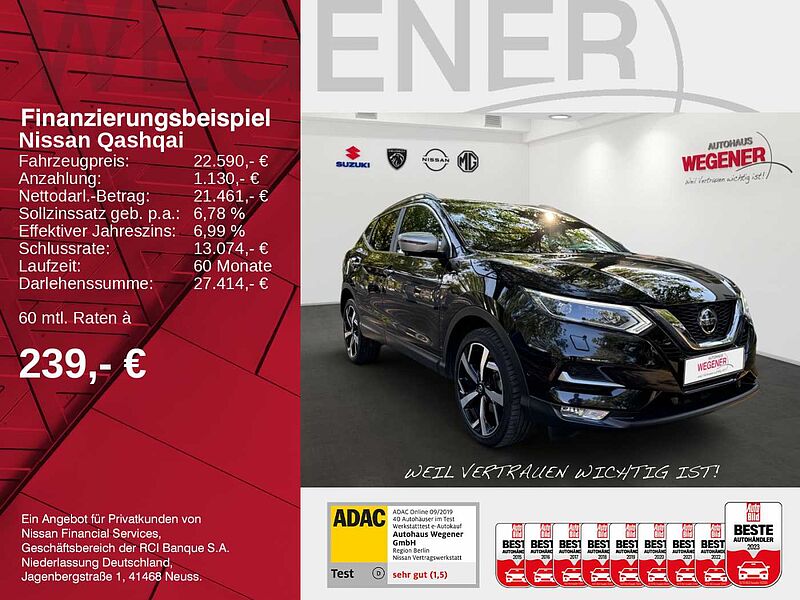 Nissan Qashqai 1.3 TEKNA+ NAVI KAMERA BOSE