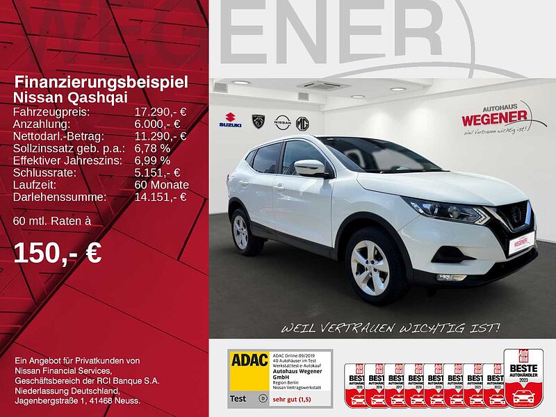 Nissan Qashqai 1.3 DIG-T 140 PS 6MT