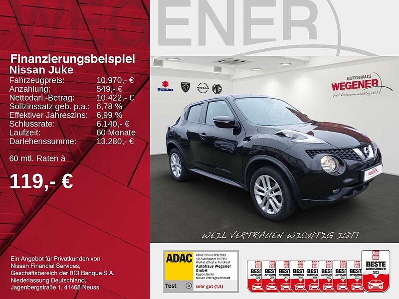 Nissan Juke 1.2 DIG-T N-CONNECTA NAVI i-KEY KAMERA