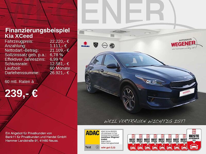 Kia XCeed T-GDI 1.4  Automatik / Navi /Allwetter