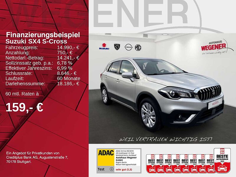 Suzuki SX4 S-Cross 1.0 *ALLW*KAMERA*SHZ*KLIMAAUTOMATIK